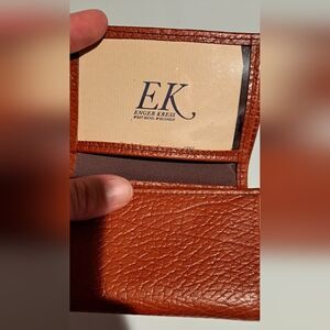 Enger Kress Men's Brown Leather Wallet New